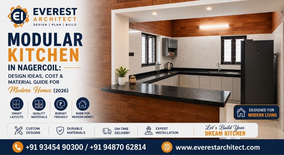 Modular Kitchen in Nagercoil Design Cost and Material Guide