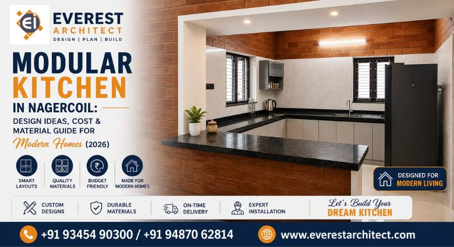 Modular Kitchen in Nagercoil Design Cost and Material Guide